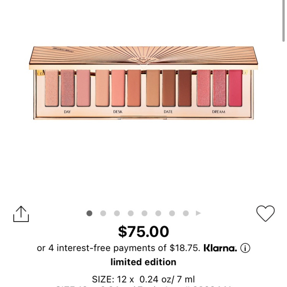 Charlotte Tilbury Pillow Talk Palette